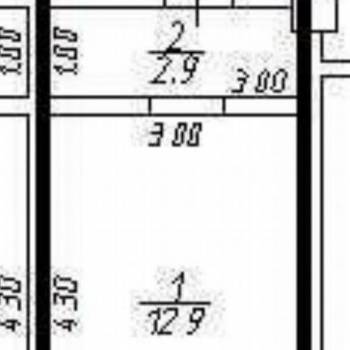 Продается 1-комнатная квартира, 20 м²