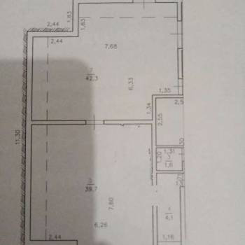 Продается 1-комнатная квартира, 91,5 м²
