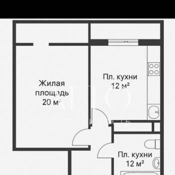 Продается 2-х комнатная квартира, 46,3 м²