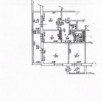 Продается 3-х комнатная квартира, 80 м²