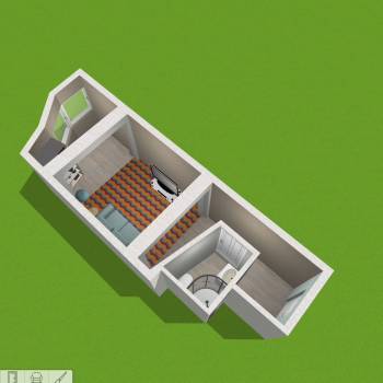 Сдается 1-комнатная квартира, 27 м²
