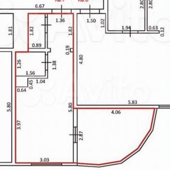 Продается 1-комнатная квартира, 31,1 м²