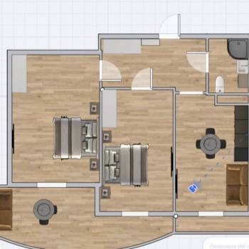 Продается 3-х комнатная квартира, 77 м²