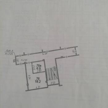 Продается 1-комнатная квартира, 25,1 м²