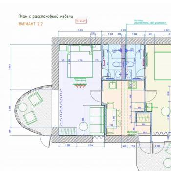 Продается 2-х комнатная квартира, 54 м²