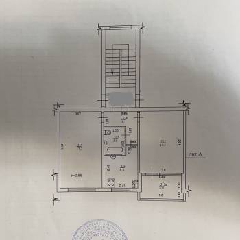 Продается 2-х комнатная квартира, 44 м²