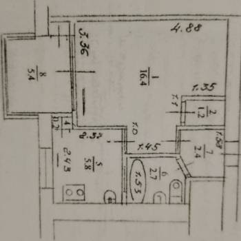 Продается 1-комнатная квартира, 28,7 м²
