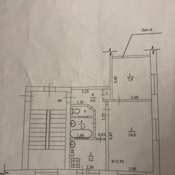 Продается 2-х комнатная квартира, 39 м²