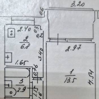 Продается 1-комнатная квартира, 26,5 м²