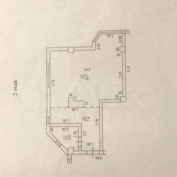 Продается 1-комнатная квартира, 35 м²