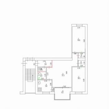 Продается 3-х комнатная квартира, 61 м²