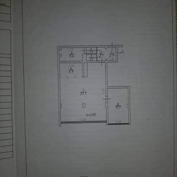 Продается 1-комнатная квартира, 66 м²