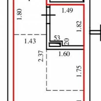 Продается 1-комнатная квартира, 16 м²