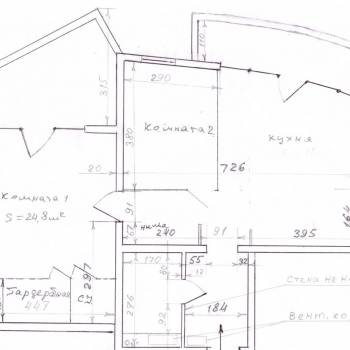 Сдается 2-х комнатная квартира, 91 м²