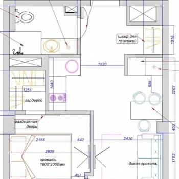 Сдается 1-комнатная квартира, 33 м²