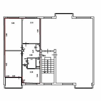 Продается 3-х комнатная квартира, 71,1 м²