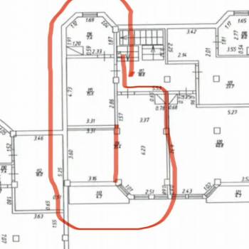 Продается 3-х комнатная квартира, 62 м²
