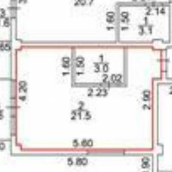 Продается 1-комнатная квартира, 24,5 м²