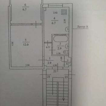 Продается 1-комнатная квартира, 32 м²