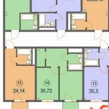 Сдается 1-комнатная квартира, 36 м²