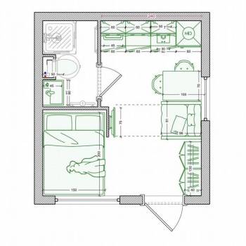 Продается 1-комнатная квартира, 16 м²