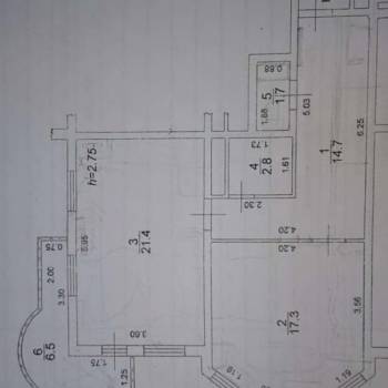 Продается 1-комнатная квартира, 57,9 м²