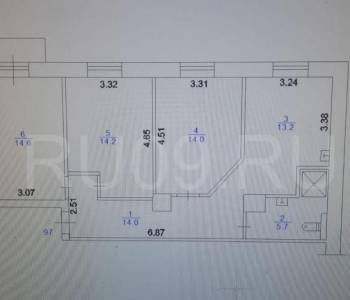Продается 3-х комнатная квартира, 75 м²