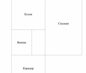 Сдается 1-комнатная квартира, 40 м²