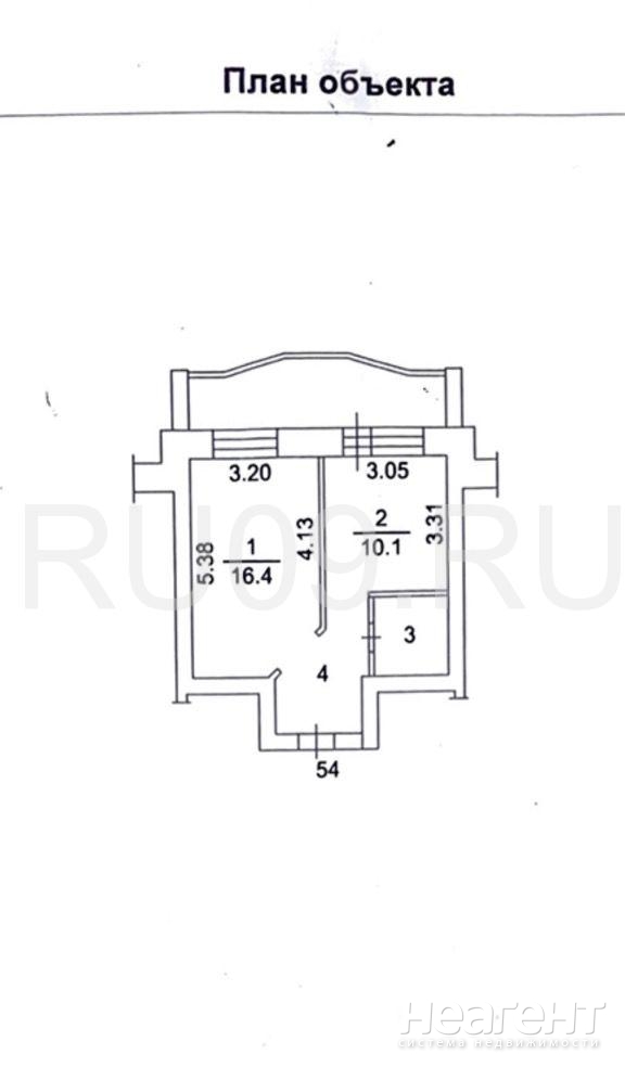 Продается 1-комнатная квартира, 40 м²