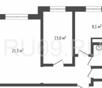 Продается 2-х комнатная квартира, 50 м²