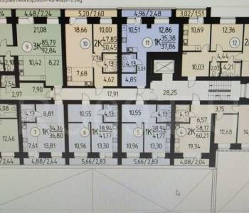 Продается 2-х комнатная квартира, 50 м²