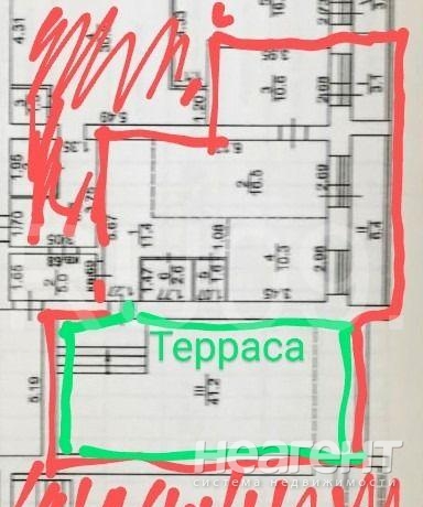 Продается 2-х комнатная квартира, 70 м²