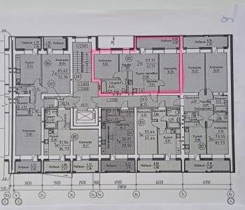 Продается 2-х комнатная квартира, 61 м²