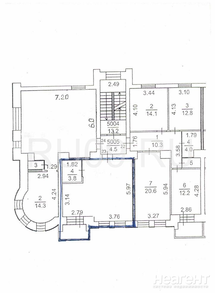 Продается 1-комнатная квартира, 36 м²