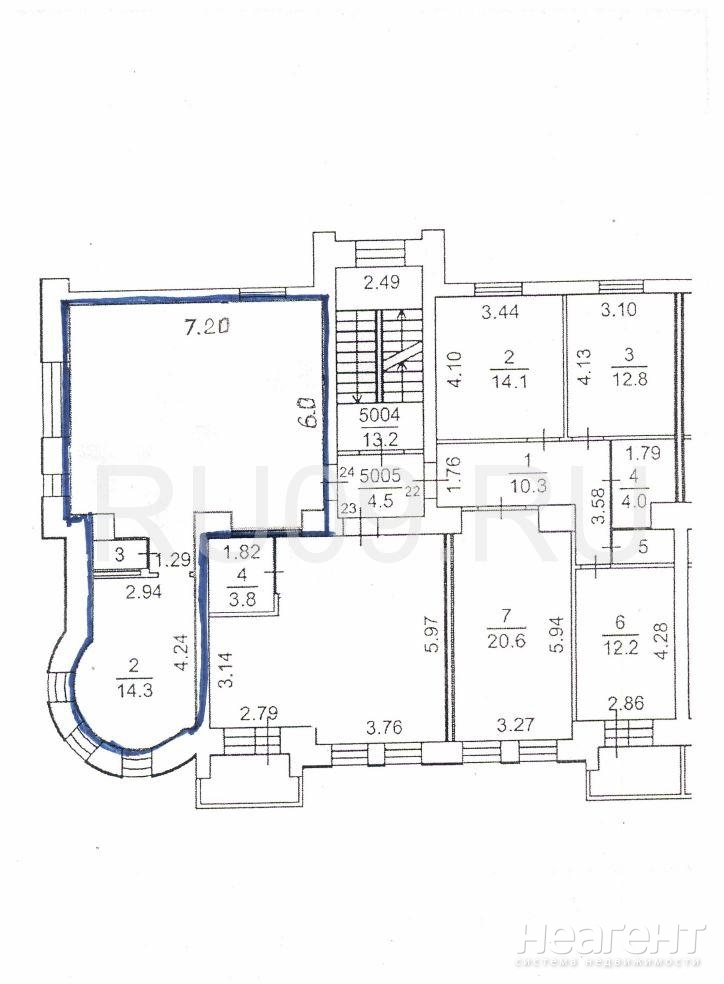 Продается 2-х комнатная квартира, 61 м²