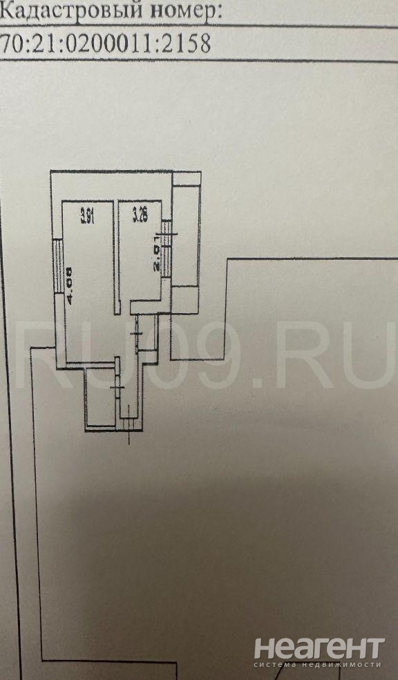 Продается 1-комнатная квартира, 37 м²