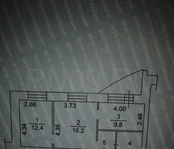 Продается 2-х комнатная квартира, 45 м²