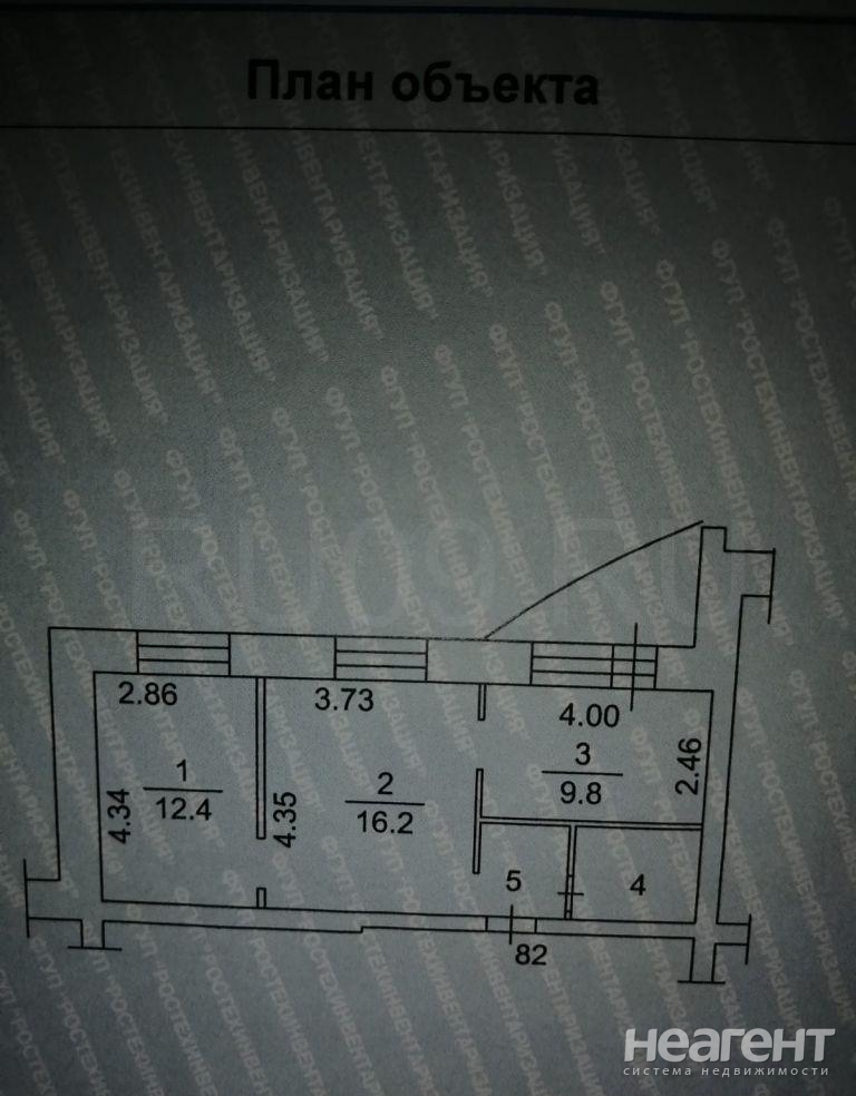 Продается 2-х комнатная квартира, 45 м²