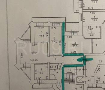 Продается 3-х комнатная квартира, 86 м²