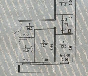 Продается 3-х комнатная квартира, 77 м²