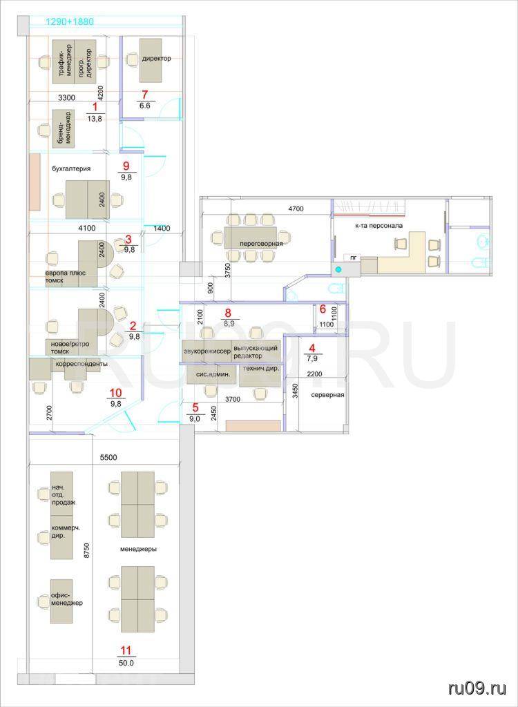 Сдается Нежилое помещение, 165 м²