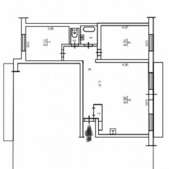 Продается 3-х комнатная квартира, 66,5 м²