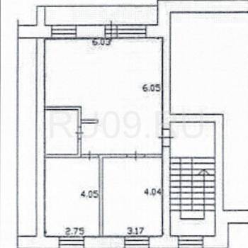 Продается 3-х комнатная квартира, 59 м²