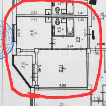Продается 1-комнатная квартира, 37 м²