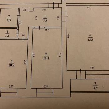Продается 2-х комнатная квартира, 58,8 м²