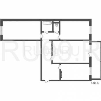 Продается 3-х комнатная квартира, 84 м²