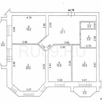 Сдается Многокомнатная квартира, 110 м²