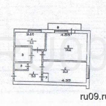 Продается 2-х комнатная квартира, 40 м²