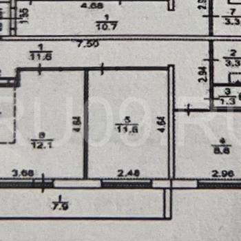 Продается 2-х комнатная квартира, 52 м²
