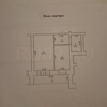Продается 1-комнатная квартира, 38 м²